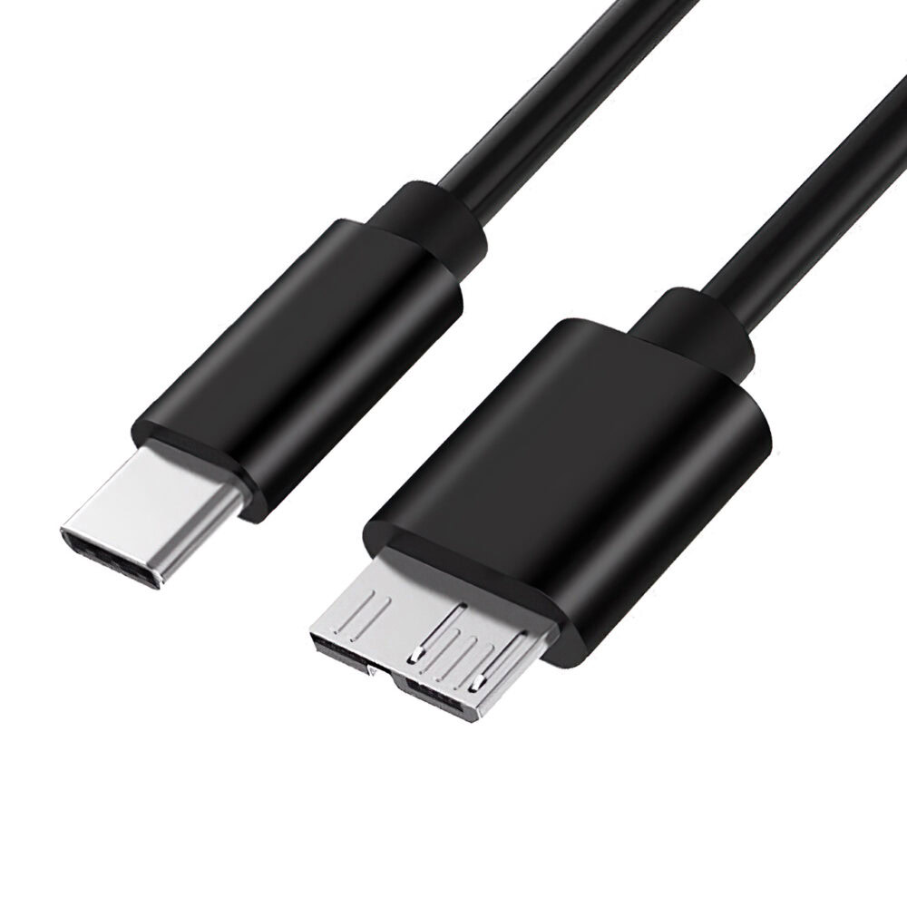 Kabel USB 3 Type-C Male to Micro B Male