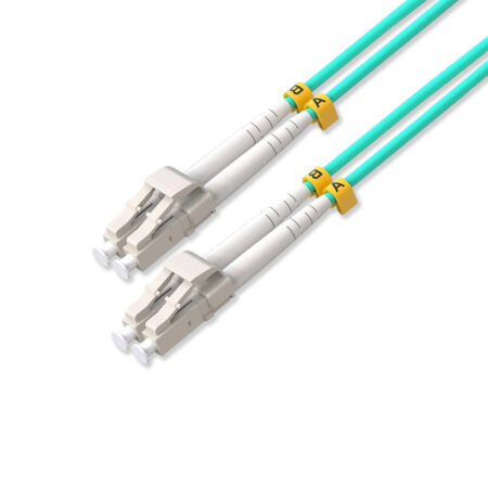 Kabel Fiber Optic LC/LC OM3 Duplex Multimode LSZH